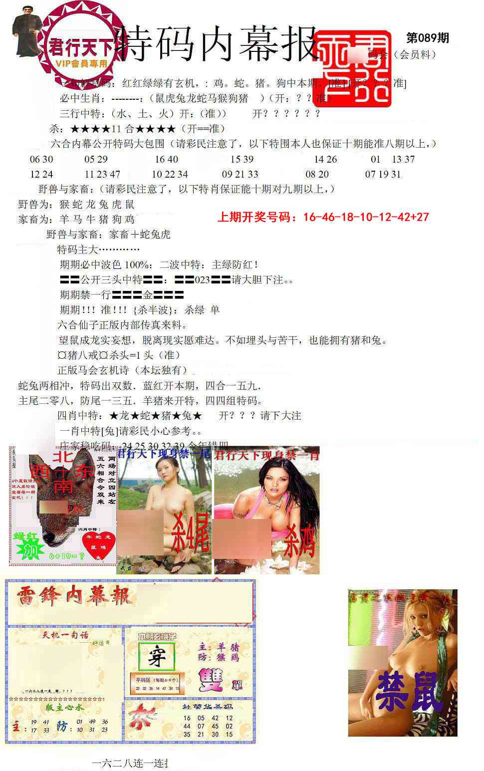 089期特码内幕报[图]
